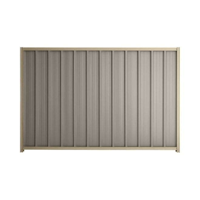 Good Neighbour® Superdek® 1200mm High Fence Panel Sheet: Birch Post/Track: Merino