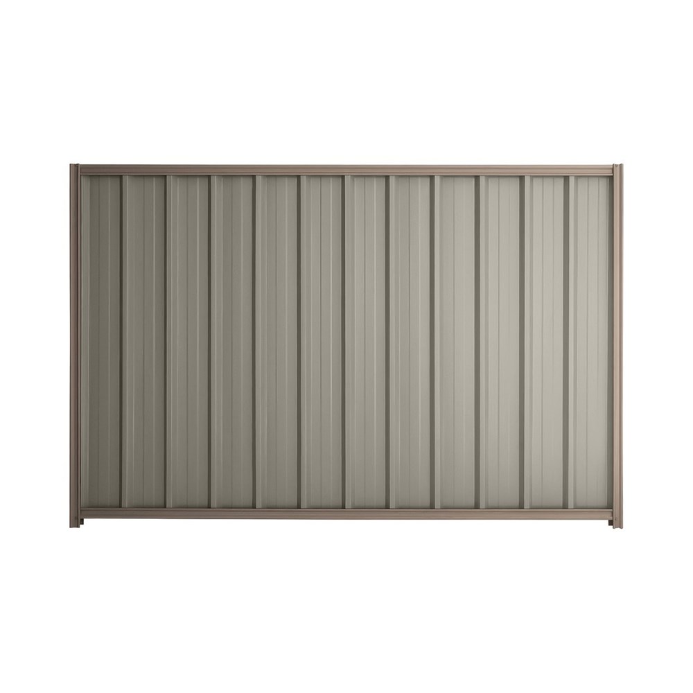 Good Neighbour® Superdek® 1200mm High Fence Panel Sheet: Birch Post/Track: Marsh
