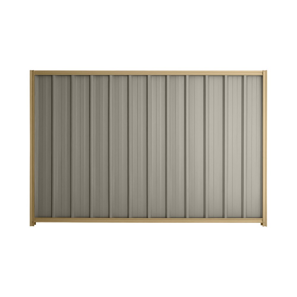 Good Neighbour® Superdek® 1200mm High Fence Panel Sheet: Birch Post/Track: Wheat