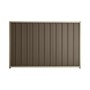 Good Neighbour® Superdek® 1200mm High Fence Panel Sheet: Banyan Brown Post/Track: Moss Vale Sand
