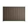 Good Neighbour® Superdek® 1200mm High Fence Panel Sheet: Banyan Brown Post/Track: Rivergum