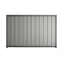Good Neighbour® Superdek® 1200mm High Fence Panel Sheet: Gull Grey Post/Track: Granite
