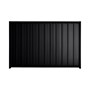 Good Neighbour® Superdek® 1200mm High Fence Panel Sheet: Gun Metal Grey Post/Track: Ebony