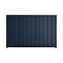 Good Neighbour® Superdek® 1200mm High Fence Panel Sheet: Mountain Blue Post/Track: Gun Metal Grey