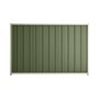 Good Neighbour® Superdek® 1200mm High Fence Panel Sheet: Mist Green Post/Track: Off White