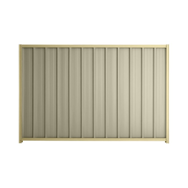 Good Neighbour® Superdek® 1200mm High Fence Panel Sheet: Moss Vale Sand Post/Track: Primrose