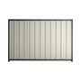 Good Neighbour® Superdek® 1200mm High Fence Panel Sheet: Off White Post/Track: Granite