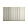 Good Neighbour® Superdek® 1200mm High Fence Panel Sheet: Off White Post/Track: Merino