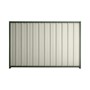 Good Neighbour® Superdek® 1200mm High Fence Panel Sheet: Off White Post/Track: Rivergum