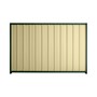 Good Neighbour® Superdek® 1200mm High Fence Panel Sheet: Primrose Post/Track: Caulfield Green