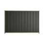 Good Neighbour® Superdek® 1200mm High Fence Panel Sheet: Slate Grey Post/Track: Moss Vale Sand