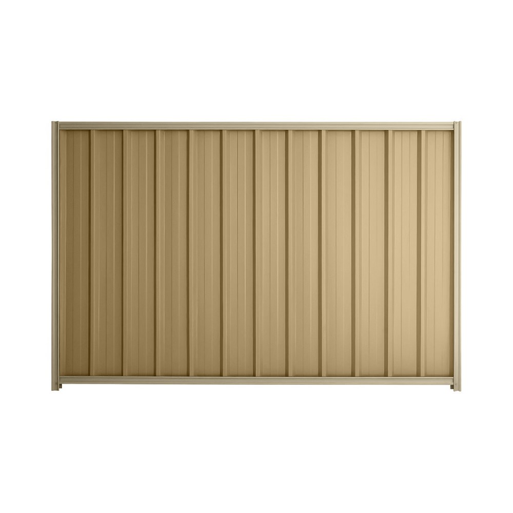 Good Neighbour® Superdek® 1200mm High Fence Panel Sheet: Wheat Post/Track: Merino