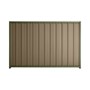 Good Neighbour® Superdek® 1500mm High Fence Panel Sheet: Beige Post/Track: Mist Green