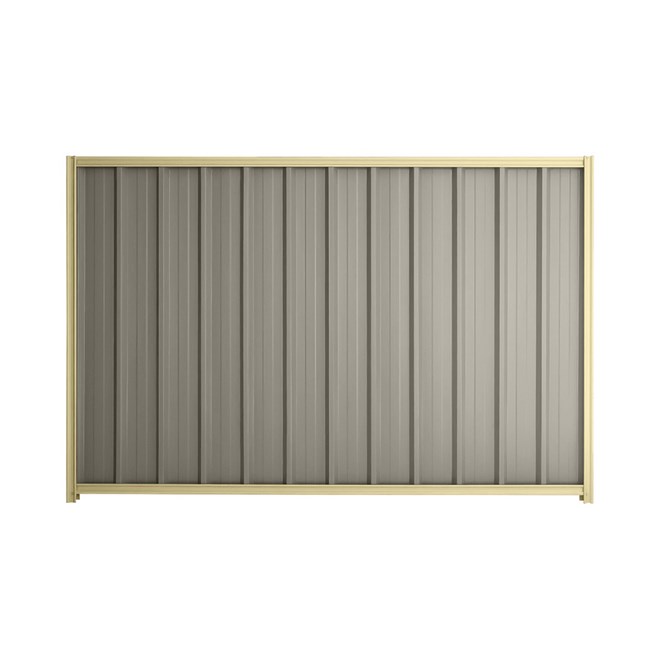 Good Neighbour® Superdek® 1500mm High Fence Panel Sheet: Birch Post/Track: Primrose