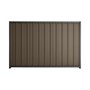 Good Neighbour® Superdek® 1500mm High Fence Panel Sheet: Banyan Brown Post/Track: Granite