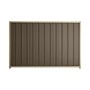 Good Neighbour® Superdek® 1500mm High Fence Panel Sheet: Banyan Brown Post/Track: Merino