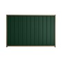 Good Neighbour® Superdek® 1500mm High Fence Panel Sheet: Caulfield Green Post/Track: Beige