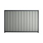 Good Neighbour® Superdek® 1500mm High Fence Panel Sheet: Gull Grey Post/Track: Dark Stone