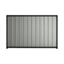 Good Neighbour® Superdek® 1500mm High Fence Panel Sheet: Gull Grey Post/Track: Ebony