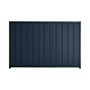 Good Neighbour® Superdek® 1500mm High Fence Panel Sheet: Mountain Blue Post/Track: Caulfield Green