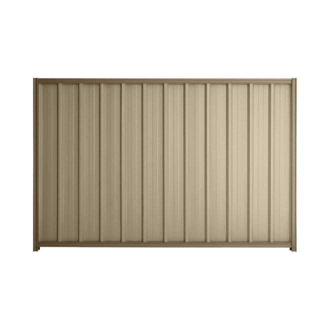 Good Neighbour® Superdek® 1500mm High Fence Panel Sheet: Merino Post/Track: Beige
