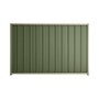 Good Neighbour® Superdek® 1500mm High Fence Panel Sheet: Mist Green Post/Track: Moss Vale Sand