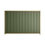 Good Neighbour® Superdek® 1500mm High Fence Panel Sheet: Mist Green Post/Track: Wheat