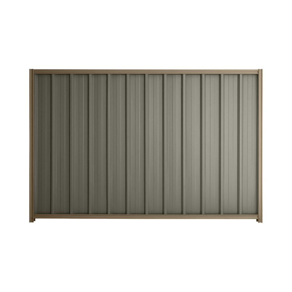 Good Neighbour® Superdek® 1500mm High Fence Panel Sheet: Marsh Post/Track: Beige