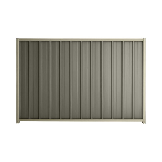 Good Neighbour® Superdek® 1500mm High Fence Panel Sheet: Marsh Post/Track: Moss Vale Sand