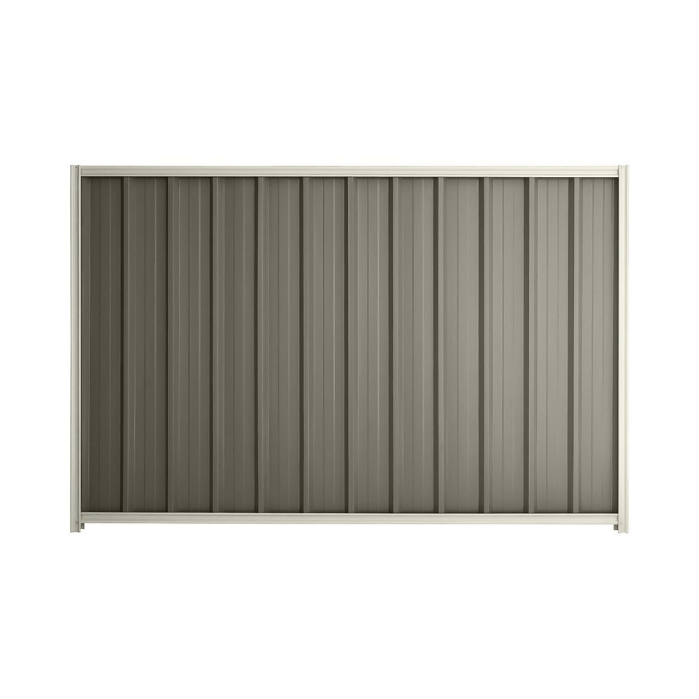 Good Neighbour® Superdek® 1500mm High Fence Panel Sheet: Marsh Post/Track: Off White