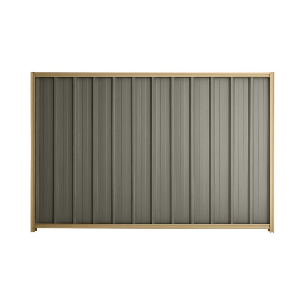 Good Neighbour® Superdek® 1500mm High Fence Panel Sheet: Marsh Post/Track: Wheat