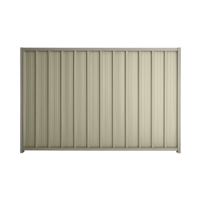 Good Neighbour® Superdek® 1500mm High Fence Panel Sheet: Moss Vale Sand Post/Track: Birch