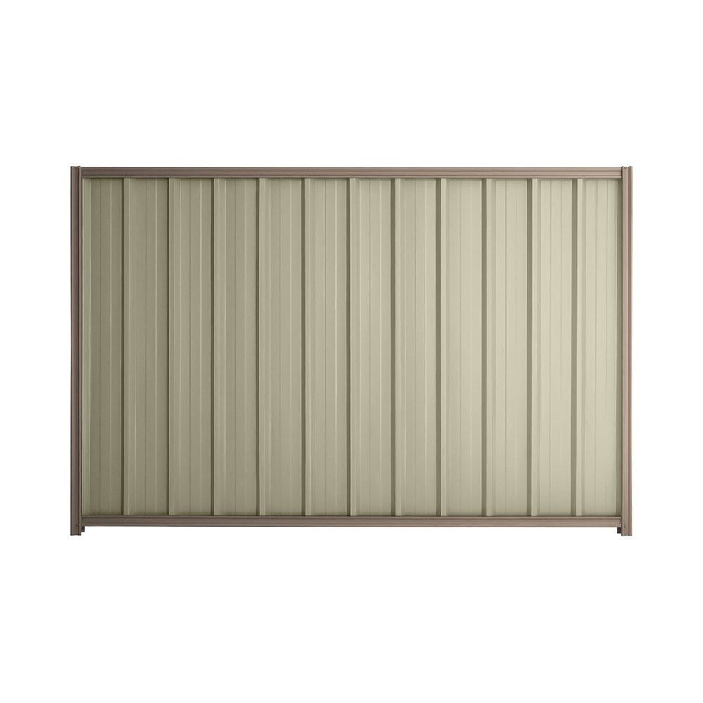 Good Neighbour® Superdek® 1500mm High Fence Panel Sheet: Moss Vale Sand Post/Track: Marsh