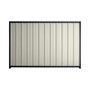 Good Neighbour® Superdek® 1500mm High Fence Panel Sheet: Off White Post/Track: Dark Stone