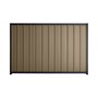 Good Neighbour® Superdek® 1800mm High Fence Panel Sheet: Beige Post/Track: Dark Stone