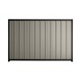 Good Neighbour® Superdek® 1800mm High Fence Panel Sheet: Birch Post/Track: Gun Metal Grey