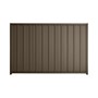 Good Neighbour® Superdek® 1800mm High Fence Panel Sheet: Banyan Brown Post/Track: Banyan Brown