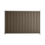 Good Neighbour® Superdek® 1800mm High Fence Panel Sheet: Banyan Brown Post/Track: Gull Grey