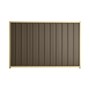 Good Neighbour® Superdek® 1800mm High Fence Panel Sheet: Banyan Brown Post/Track: Primrose