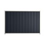 Good Neighbour® Superdek® 1800mm High Fence Panel Sheet: Dark Stone Post/Track: Off White