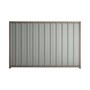 Good Neighbour® Superdek® 1800mm High Fence Panel Sheet: Gull Grey Post/Track: Marsh
