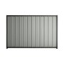 Good Neighbour® Superdek® 1800mm High Fence Panel Sheet: Gull Grey Post/Track: Slate Grey