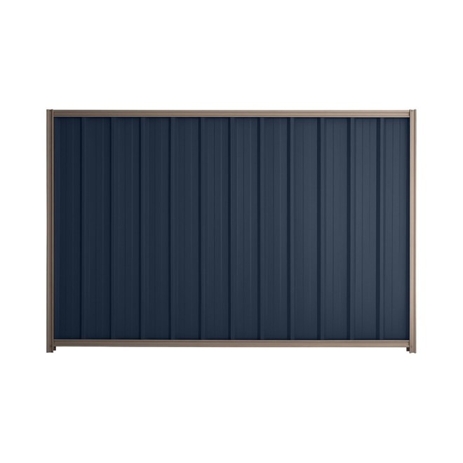 Good Neighbour® Superdek® 1800mm High Fence Panel Sheet: Mountain Blue Post/Track: Marsh
