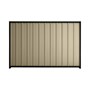 Good Neighbour® Superdek® 1800mm High Fence Panel Sheet: Merino Post/Track: Ebony