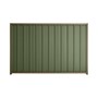 Good Neighbour® Superdek® 1800mm High Fence Panel Sheet: Mist Green Post/Track: Beige