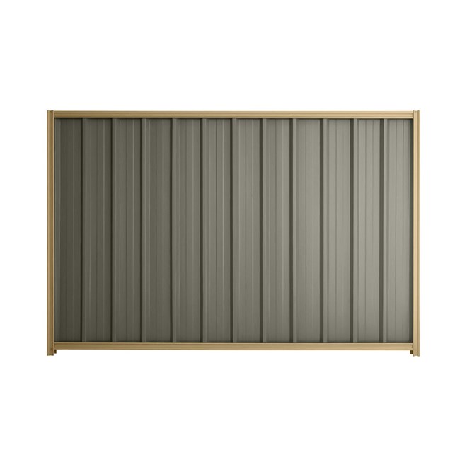 Good Neighbour® Superdek® 1800mm High Fence Panel Sheet: Marsh Post/Track: Wheat