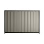 Good Neighbour® Superdek® 2100mm High Fence Panel Sheet: Birch Post/Track: Slate Grey