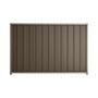 Good Neighbour® Superdek® 2100mm High Fence Panel Sheet: Banyan Brown Post/Track: Birch