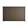 Good Neighbour® Superdek® 2100mm High Fence Panel Sheet: Banyan Brown Post/Track: Mountain Blue