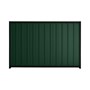 Good Neighbour® Superdek® 2100mm High Fence Panel Sheet: Caulfield Green Post/Track: Ebony